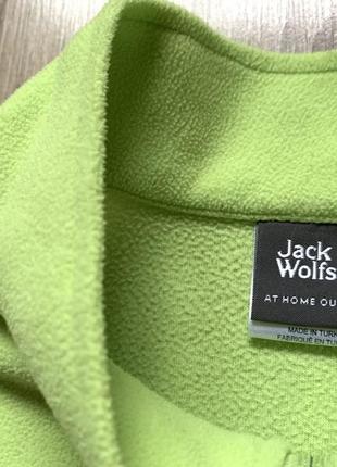 Мужская флисовая кофта флиска jack wolfskin5 фото