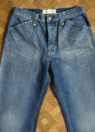 Сині джинси на болтах next relaxed fit ☕ розмір m/48р2 фото