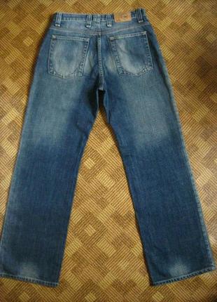 Сині джинси на болтах next relaxed fit ☕ розмір m/48р7 фото