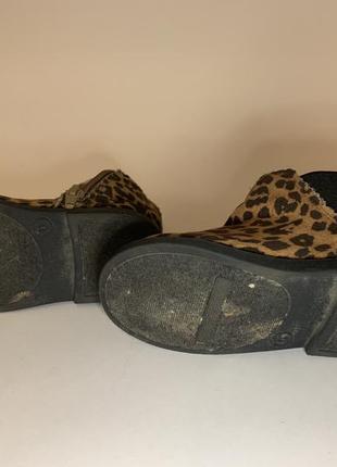 Леопардовые ботинки3 фото