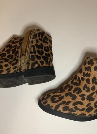 Леопардовые ботинки4 фото