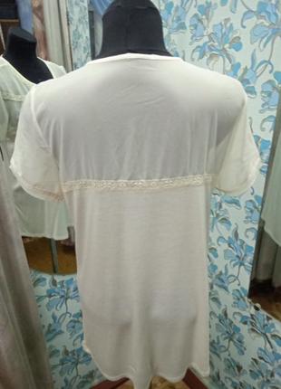 Блузка із комбінованих тканин3 фото