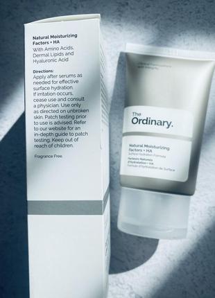 The ordinary увлажняющий крем natural moisturizing factors + ha2 фото