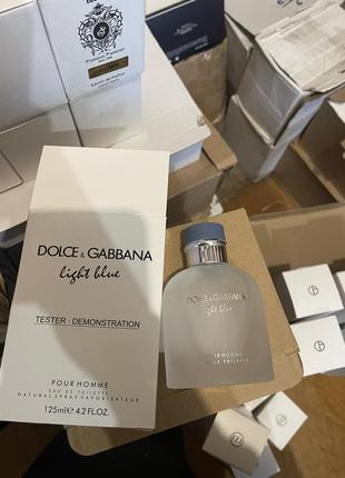 Light blue pour homme туалетная вода 125 мл (тестер)