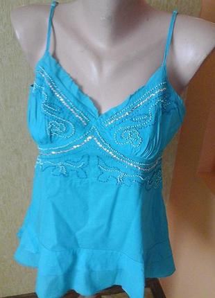 Голубая майка фирмы george