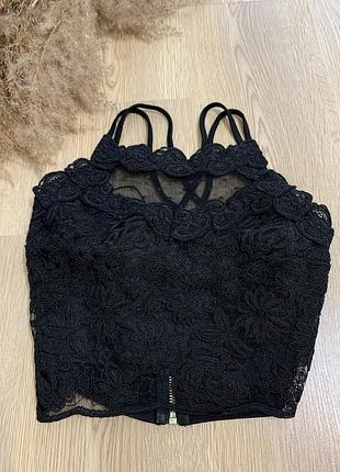 Кружевной топ