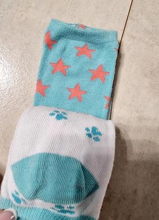 Шкарпетки на дівчинку щенячий патруль, набір 3 пари3 фото