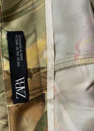 Zara//брюки в цветочный принт3 фото