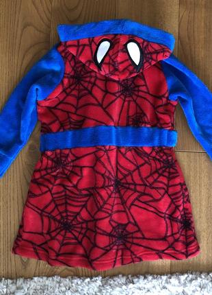 Primark spider-man халат 2-3 роки людина павук спайдер мен5 фото