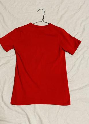 Красная футболка nike3 фото