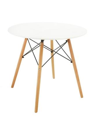 Комплект кухонной мебели maxy стол и 4 кресла белый3 фото