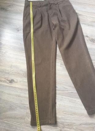 Massimo dutti штаны оригинал летние брючки кюлоты лёгкие хлопковые джинсы8 фото