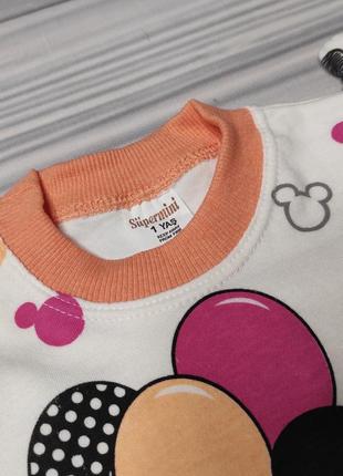 Піжама дитяча пижама детская интерлок с мики маусом6 фото