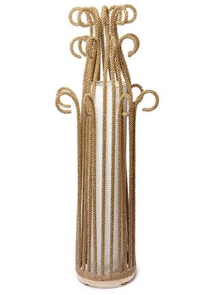 Светильник напольный интерьерный золотистого цвета золотой коралл высота 1м