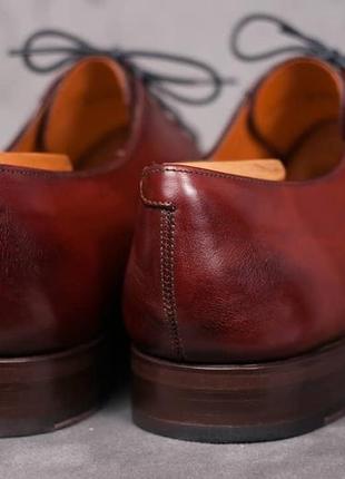 Дерби премиум класса cordwainer, испания 42 43 мужские туфли кожа4 фото