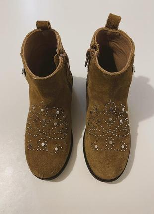Стильные деми ботиночки для девочки от zara3 фото
