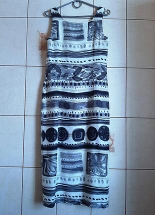 Натуральное тончайшее платье на пуговичках из 100% вискозы7 фото
