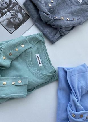 Кофта жіноча водолазка гольф пуловер реглан лонгслив светр светер джемпер