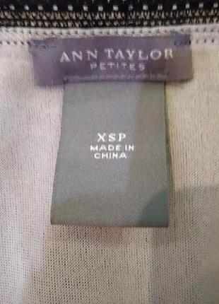 Сексуальный кружевной стрейч топ блуза без рукавов с запахом ann taylor petite. размер xs.2 фото