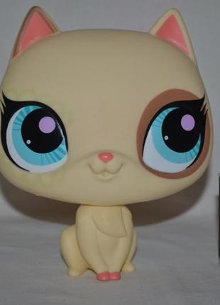 Великий пет шопи pet shop іграшки зоомагазин littlest pet shop lps кішка котик2 фото