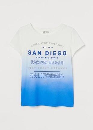 Футболка h&m для дівчаток