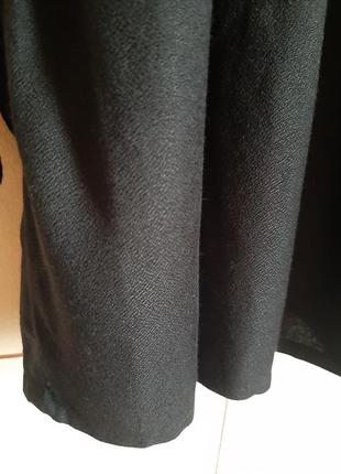 Натуральне чорне ярусну сукні з вишивкою 100% віскоза6 фото