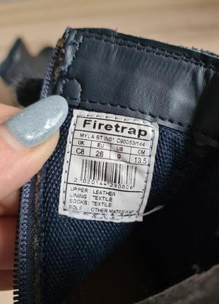 Ботинки деми английский бренд firetrap8 фото