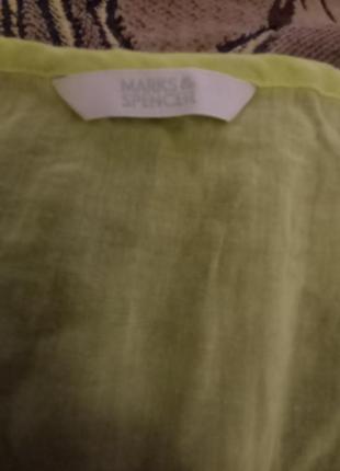 Лимонная туника marks& spencer 3