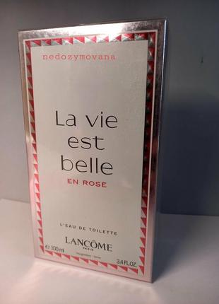 Lancome la vie est belle en rose 🌹 туалетна вода