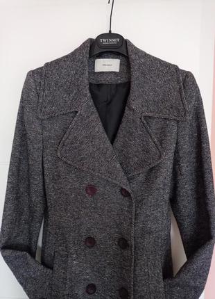 Стильное короткое твидовое пальто vero moda, р.xs-s.5 фото