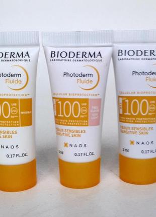 Bioderma photoderm fluid spf 100 максимальная защита от солнца крем флюид спф 100