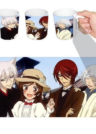 Чашка біла аніме дуже приємно, бог томое (z1316)