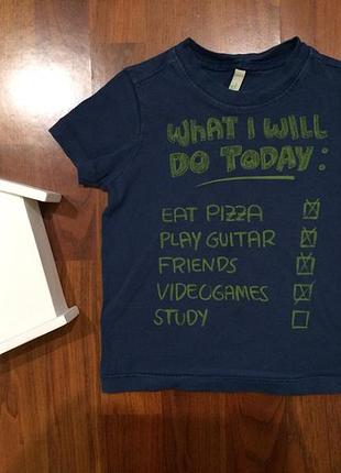 Футболка 9-12 мес