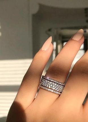 Кільце кільце срібло масивне в каменях вінтаж