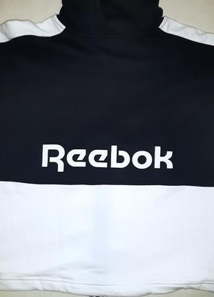 Актуальная толстовка свитшот кофта пайта reebok размерw 22 и w26 4-5xl5 фото