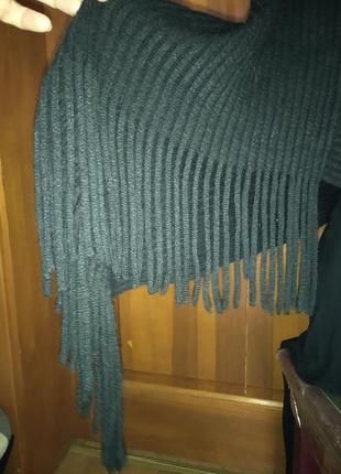 Пончо-шаль 3