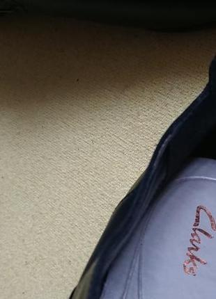 Брендові фірмові легкі шкіряні туфлі clarks,оригінал,нові,розмір 42(8анг.).9 фото