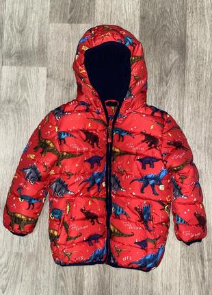 Яркая, демисезонная курточка george  размер 2-3 года