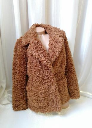 ⛔✅шубка полушубок деми под ламу, пушистик