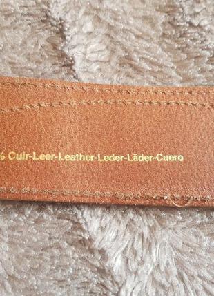 Кожаный ремень cuir-leer-leather-leder-cuero