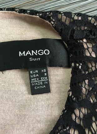 Ефектне мереживну сукню mango8 фото