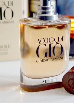 Giorgio armani acqua di gio absolu💥оригинал распив аромата затест2 фото