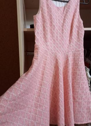 Рожева сукня на щодень3 фото