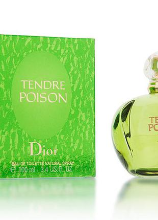 Очень редкие духи dior tendre poison1 фото