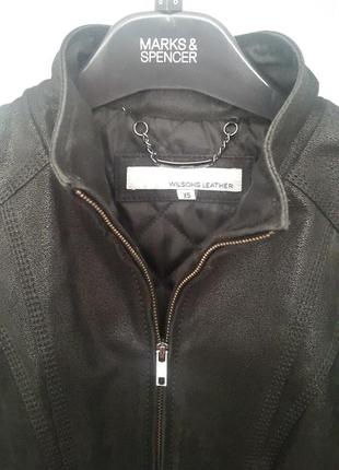 Кожаная куртка американского бренда wilsons leather3 фото
