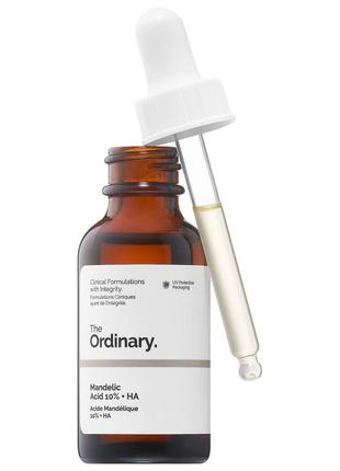 Сыворотка с миндальной и гиалуроновой кислотой the ordinary mandelic acid 10% + ha 30 мл