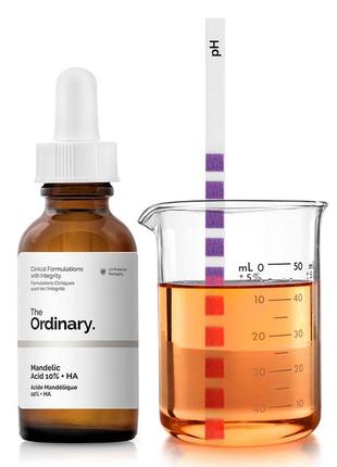 Сыворотка с миндальной и гиалуроновой кислотой the ordinary mandelic acid 10% + ha 30 мл2 фото