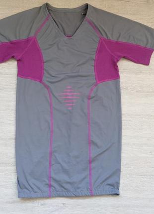 Компрессионная футболка термофутболка inoc для спорта бега тренировок2 фото