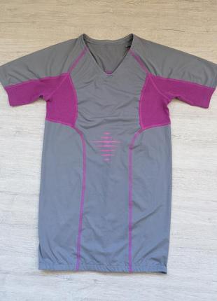 Компрессионная футболка термофутболка inoc для спорта бега тренировок3 фото
