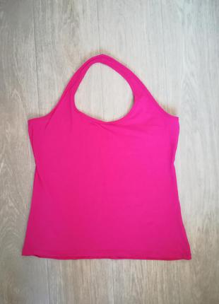 Рожева майка з відкритою спиною